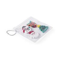 SET GOMME CON DISEGNI NATALIZI